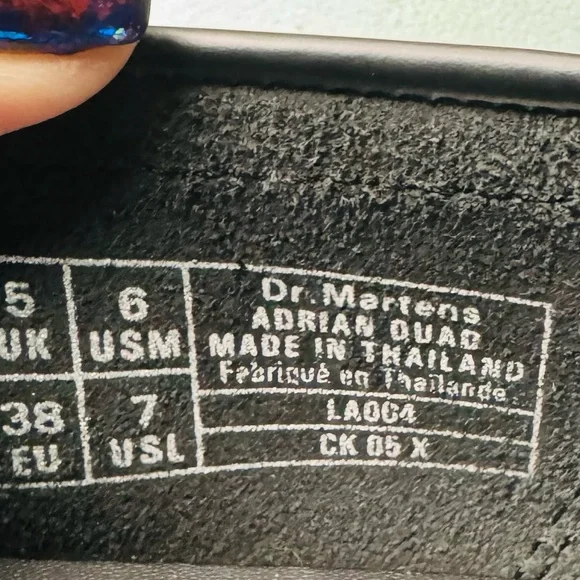 Dr. Martens Black platform Loafers with Tassels - Picture 4 of 4